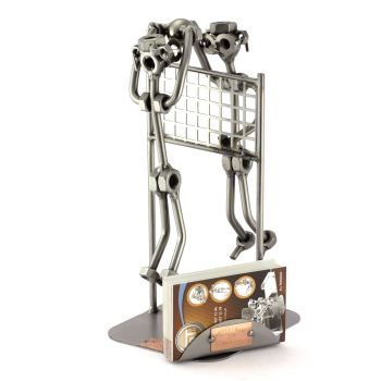 VOLLEYBALL MIT VISITENKARTEN-HALTER