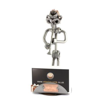 KLARINETTE MIT VISITENKARTEN-HALTER