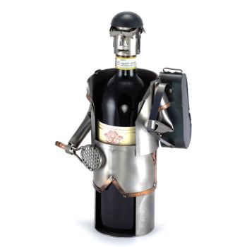 WEINFLASCHENHALTER TENNISSPIELER