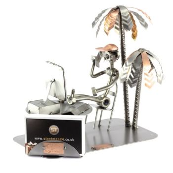 PC URLAUB MIT VISITENKARTEN-HALTER