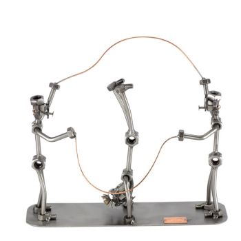 SEILSPRINGEN MIT 3 KINDERN