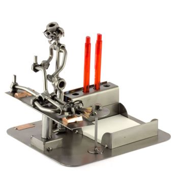 PHYSIOTHERAPEUT MIT BÜRO ORGANIZER