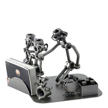 ERZIEHER MIT VISITENKARTENHALTER 