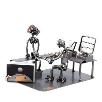 NEUROLOGE MIT VISITENKARTENHALTER