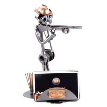 JÄGER MIT VISITENKARTENHALTER