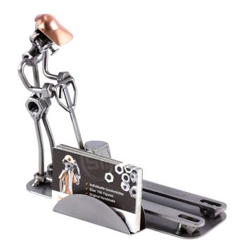 HUBWAGEN MIT VISITENKARTENHALTER